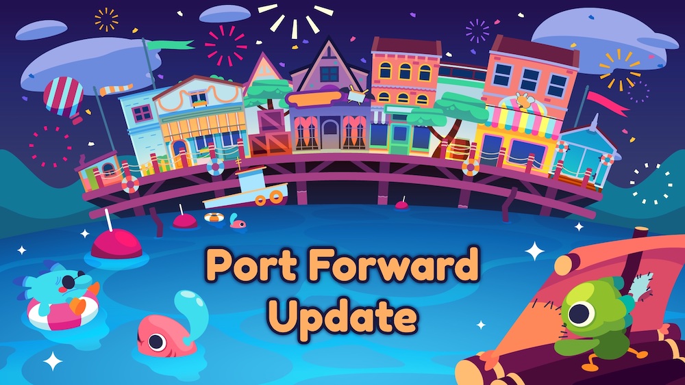 V0 8 Port Forward Update